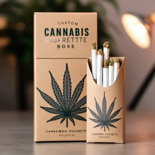 Custom Cannabis Cigarette Boxes