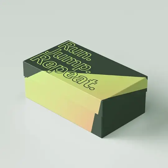 Cardboard Shoe Boxes