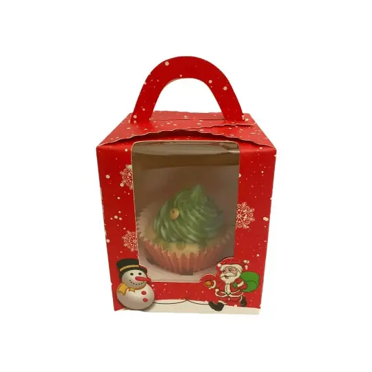 Christmas Cupcake Boxes 