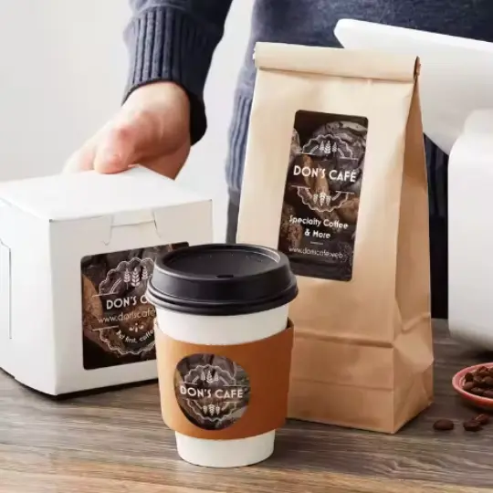 Custom Coffee Bag Labels 