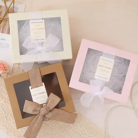Gift Boxes With Window 