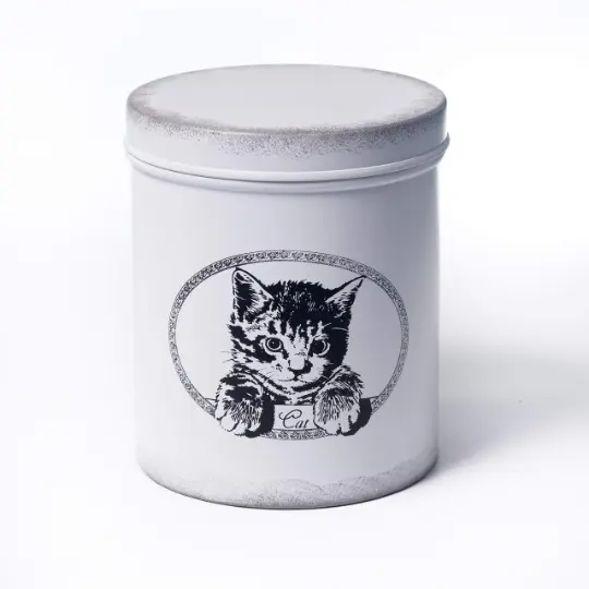 Cat treat tins 