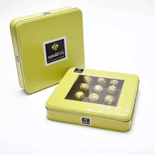 Chocolate tin boxes 