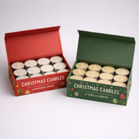 Christmas Candle Boxes 