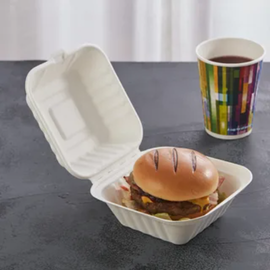 Clamshell Burger Box 