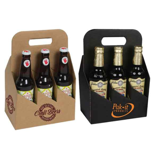 Custom 6 Bottles Packs Carrier 
