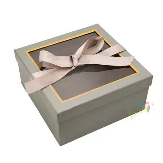 Custom Clear Lid Gift Boxes 