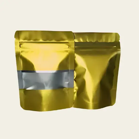 Custom Gold Mylar Bags 