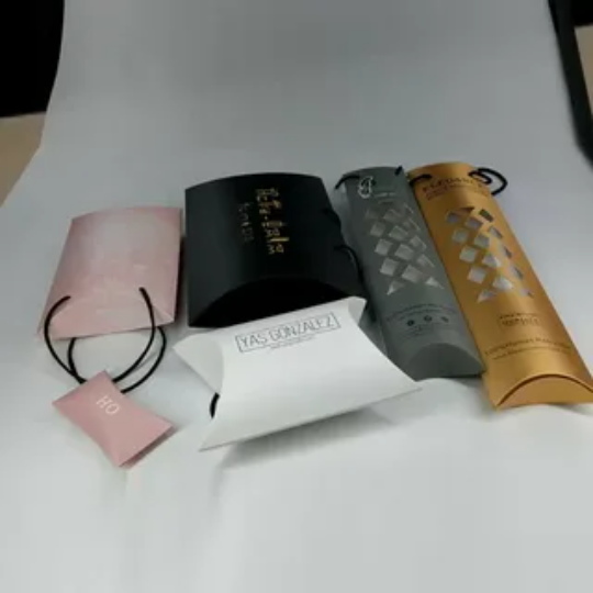 Custom Pillow Hair Extension Boxes 