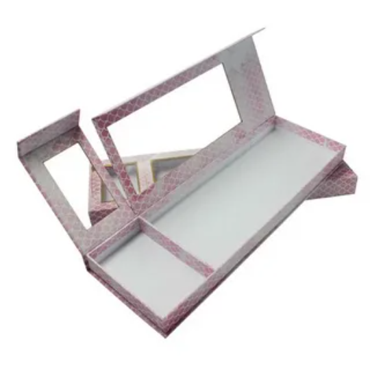 Custom Window Hair Extension Boxes 