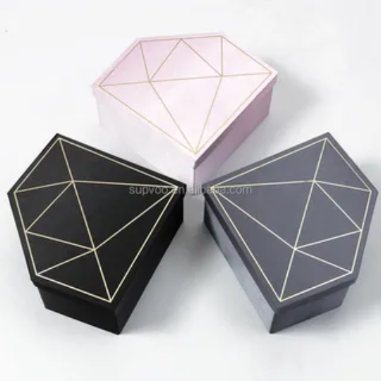 Diamond Shaped Boxes 