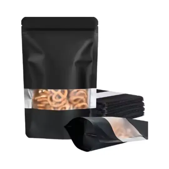 Foil Mylar Pouch Bags with PVC Windows 