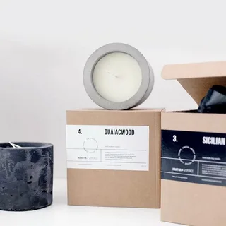 Kraft Candle Boxes 