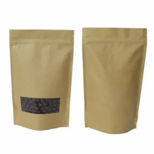 Kraft Stand Up Pouches 