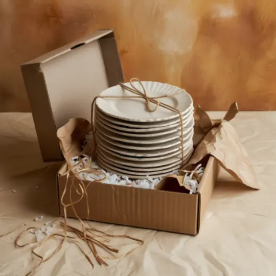 Stoneware Plate Packaging 