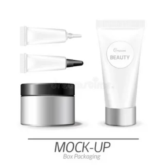 White Makeup Packaging 