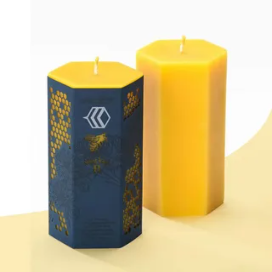 custom pillar candle packaging 