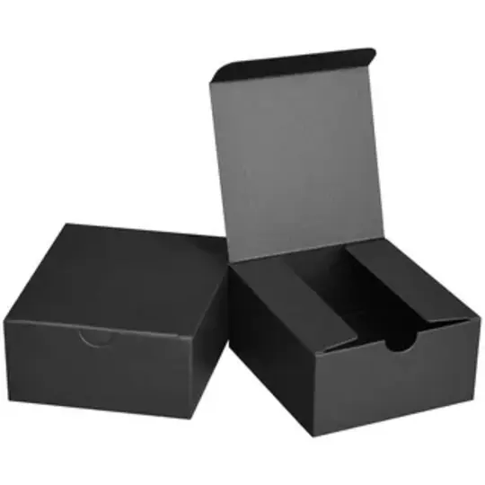 Black Kraft Boxes 