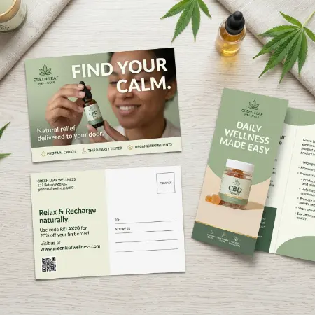 Cbd Postcards Mailers 