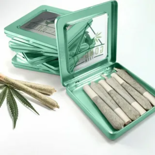 Custom Cannabis Tin Labels 