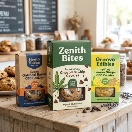 Custom Cbd Cookies Boxes 