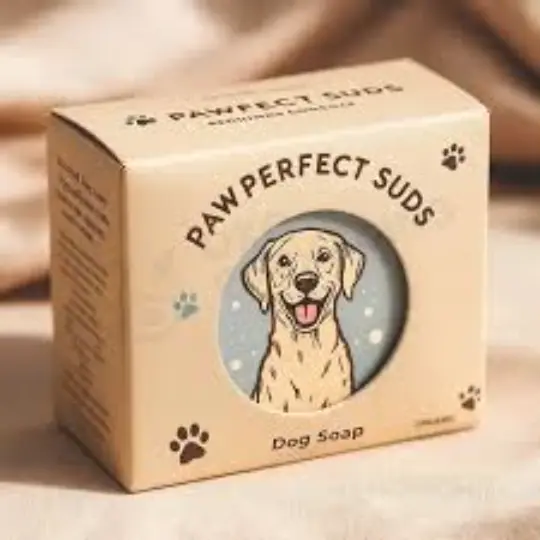 Custom Dog Soap Boxes 
