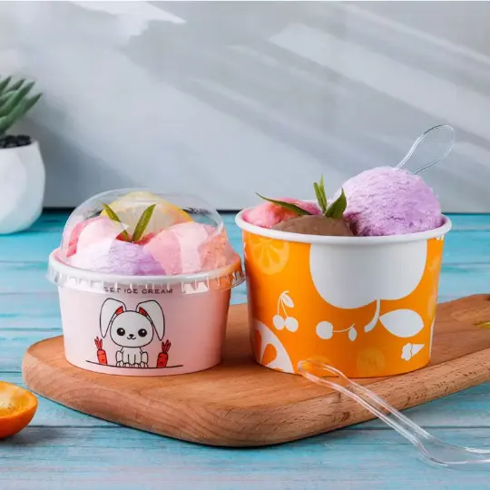 Disposable Ice Cream Cups 