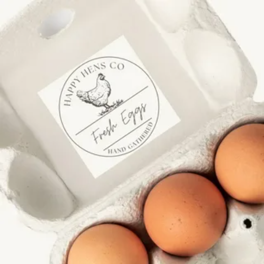 Egg Carton Labels 