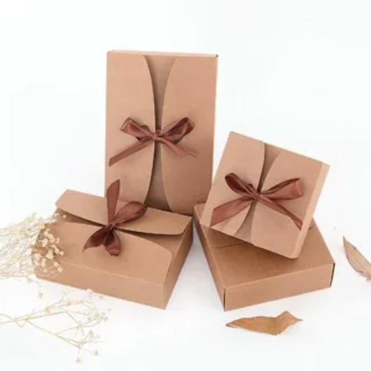 Kraft Cardboard Gift Boxes 