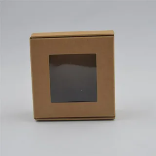 Kraft Gift Boxes with Window 