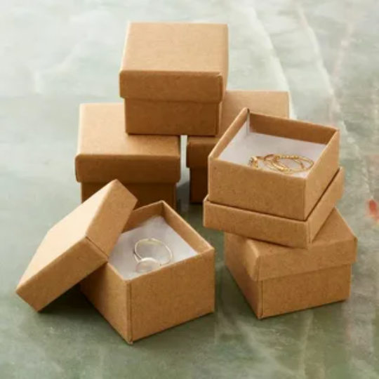 Kraft Ring Boxes 