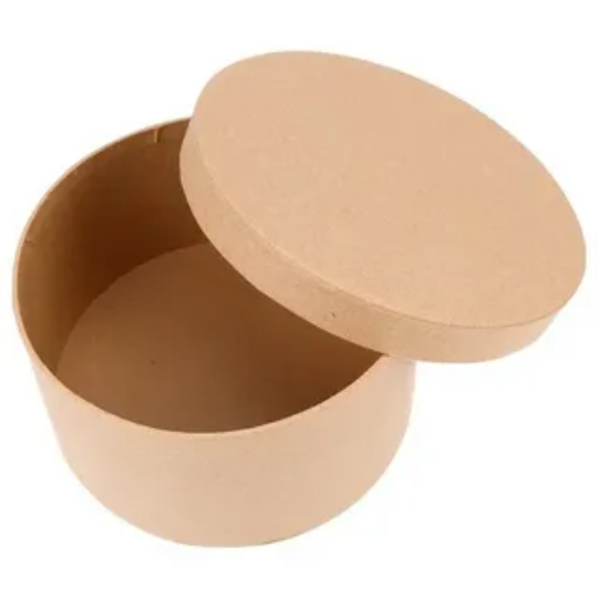 Kraft Round Boxes 