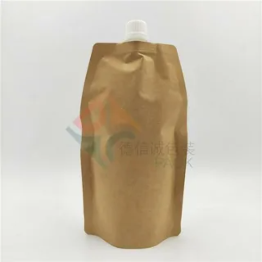 Kraft Spout Pouches 
