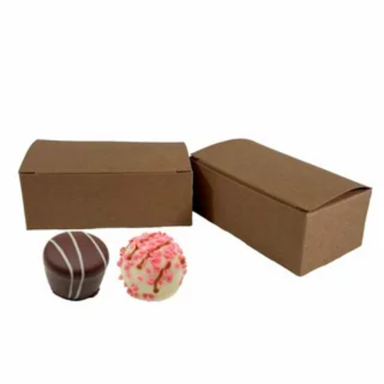 Kraft Truffle Boxes 