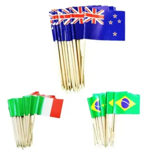 Toothpick Flags 