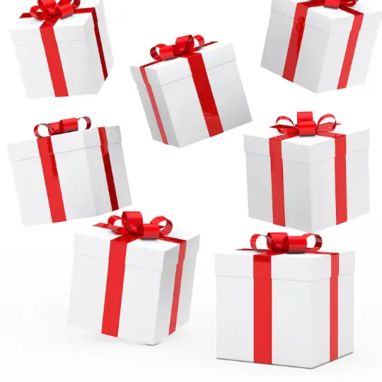 White Gift Boxes 