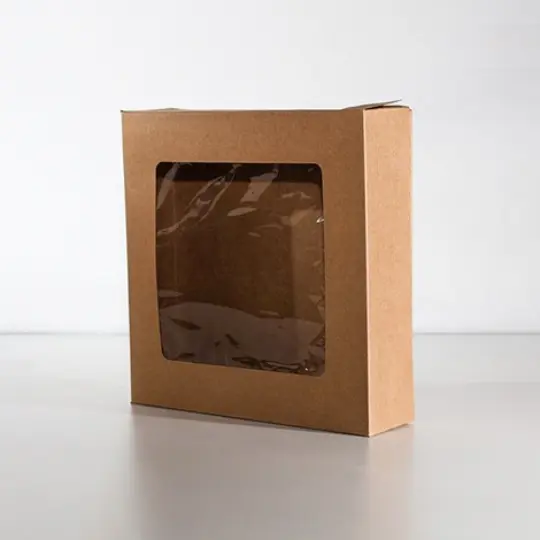 Kraft Boxes With Window 