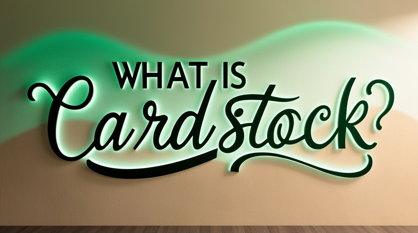 What Is Cardstock?