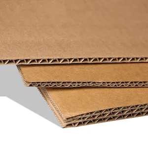 corrugated paper material